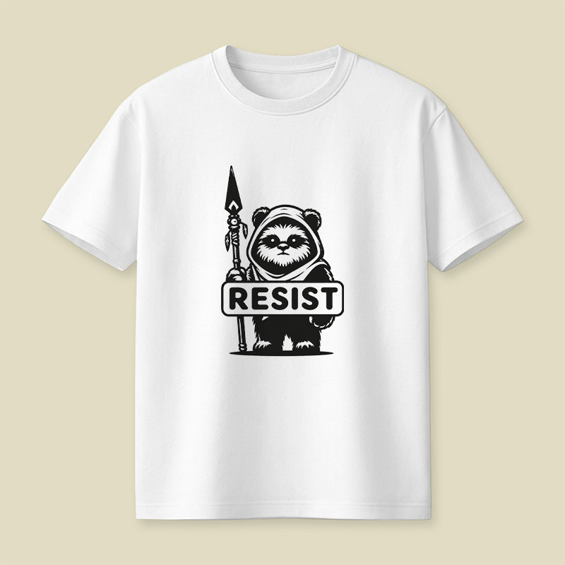 Resist Ewok Playful T-Shirt