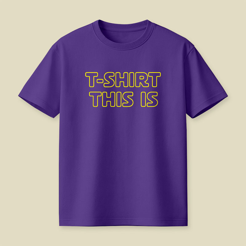 T-SHIRT THIS IS Playful T-Shirt