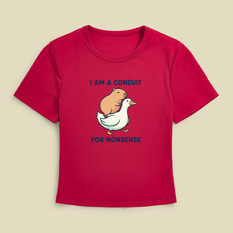 I Am A Conduit For Nonsense Geek Baby Tee