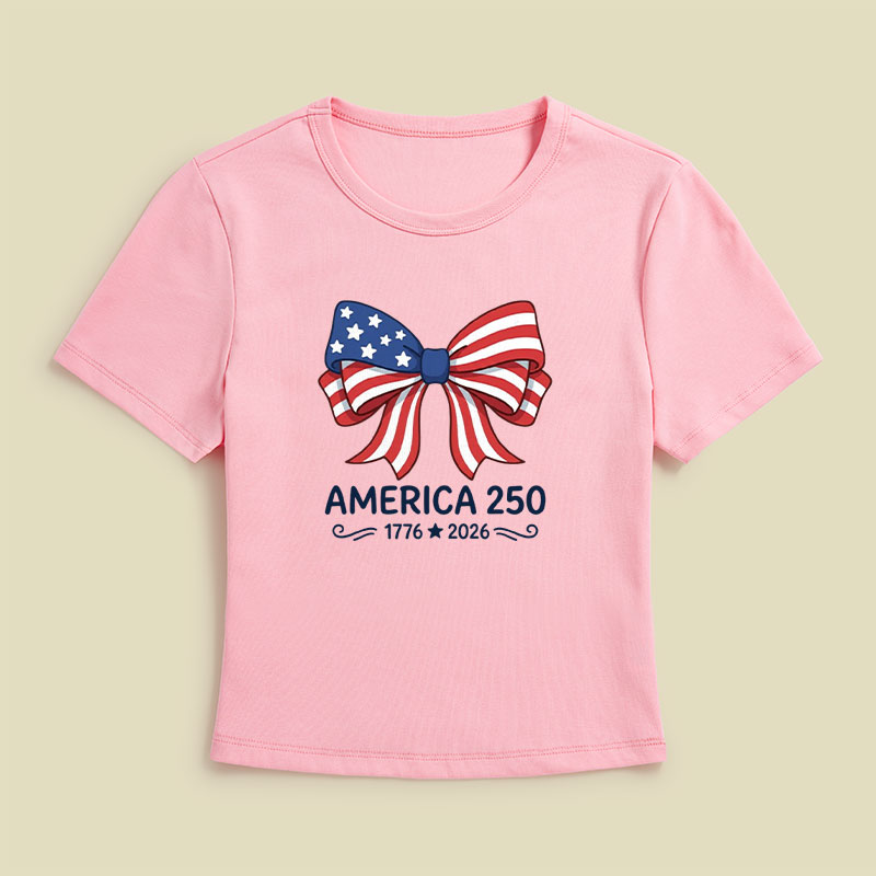 America 250 Patriotic Geek Baby Tee