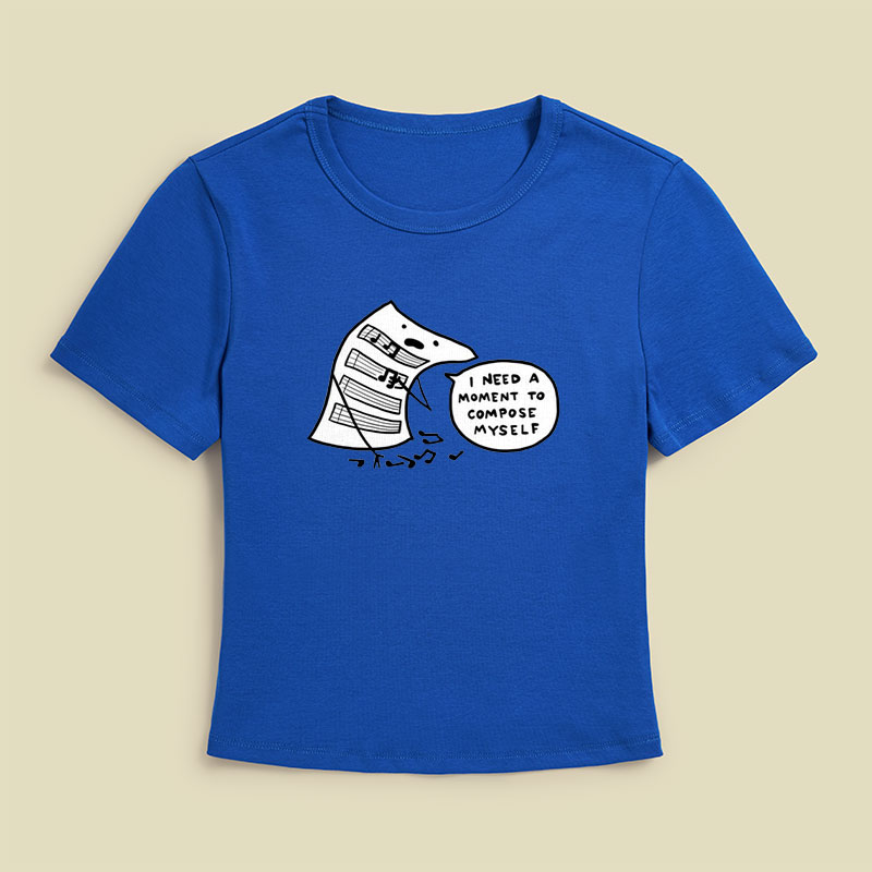 Compose Myself Geek Baby Tee