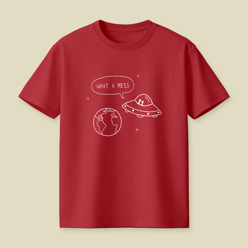 What A Mess Playful T-Shirt
