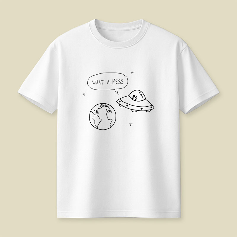 What A Mess Playful T-Shirt