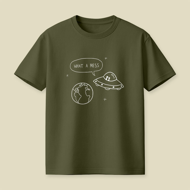 What A Mess Playful T-Shirt