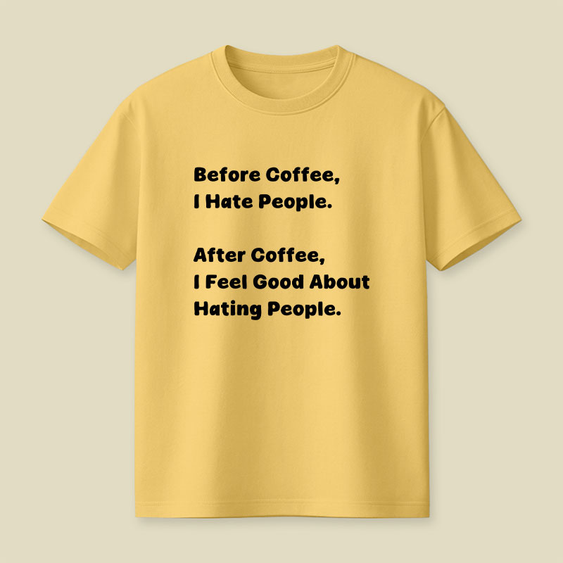 After Coffee Playful T-Shirt