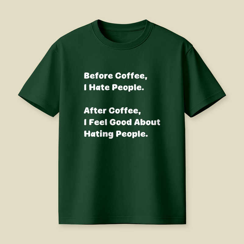 After Coffee Playful T-Shirt