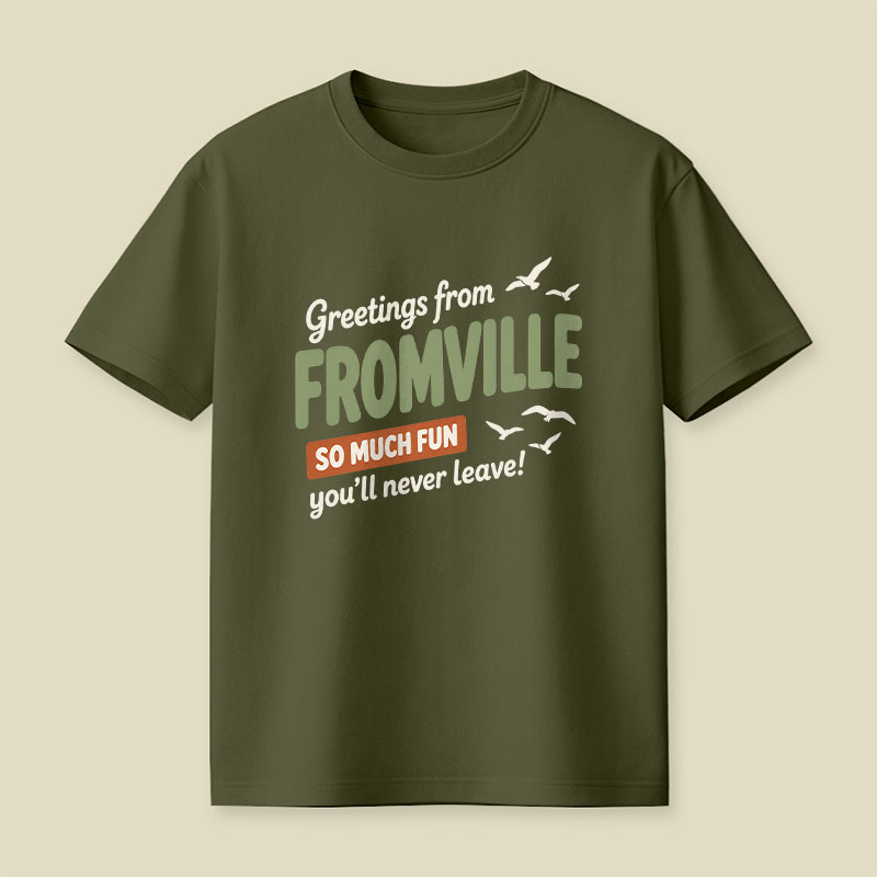 Greetings From Fromville Playful T-Shirt