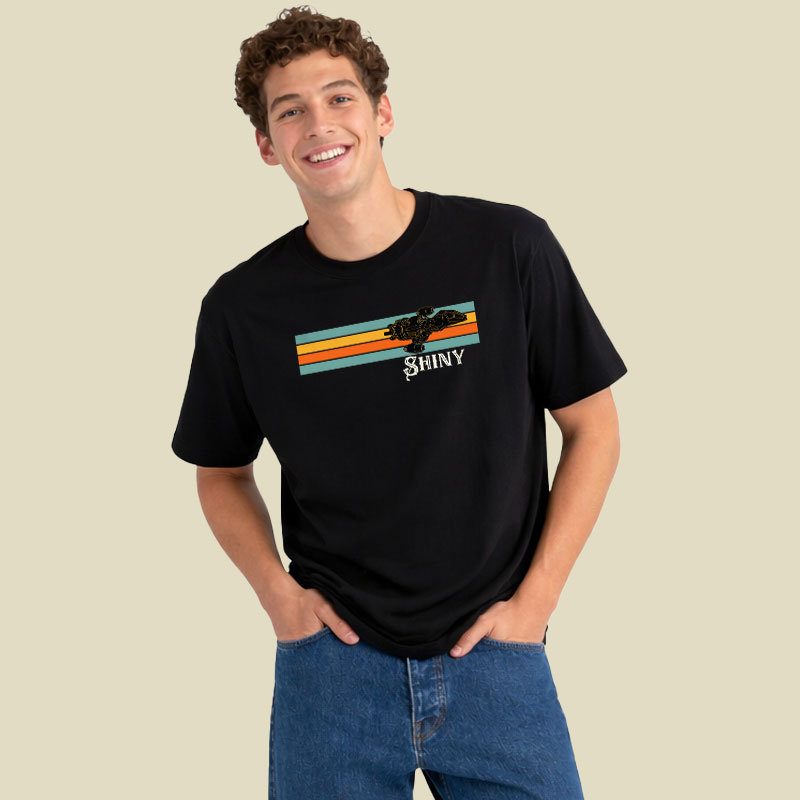 Retro Shiny Playful T-Shirt