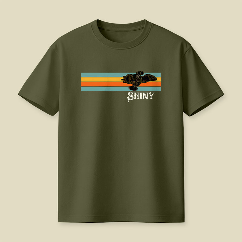 Retro Shiny Playful T-Shirt