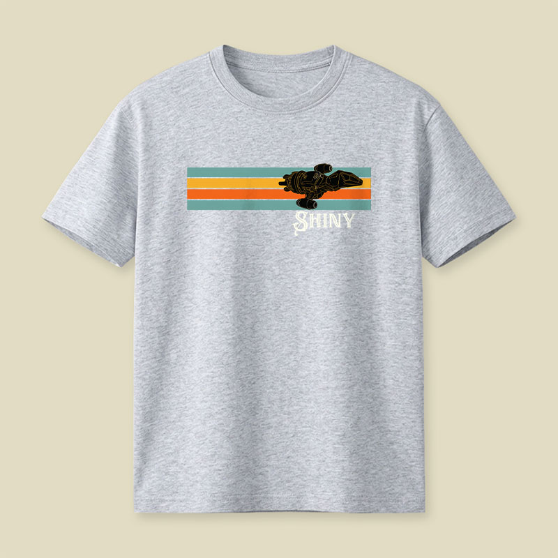 Retro Shiny Playful T-Shirt