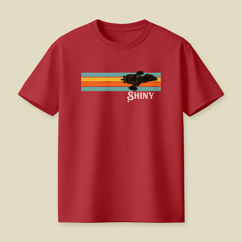 Retro Shiny Playful T-Shirt