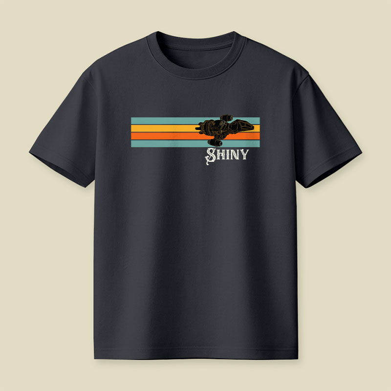 Retro Shiny Playful T-Shirt