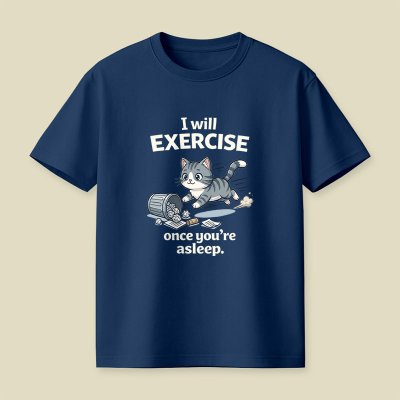 Late Night Exercise Playful T-Shirt