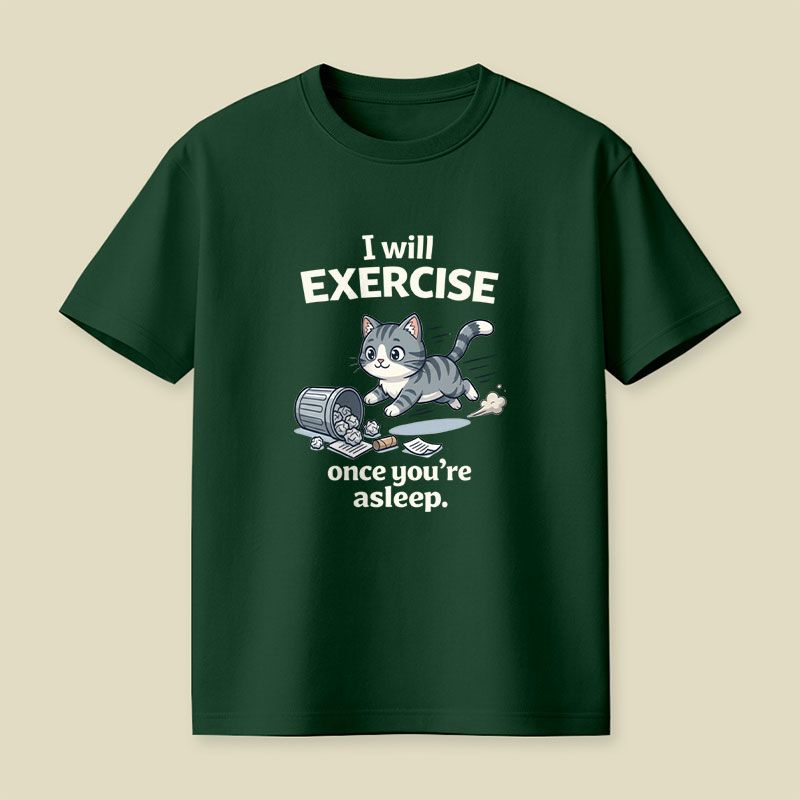 Late Night Exercise Playful T-Shirt