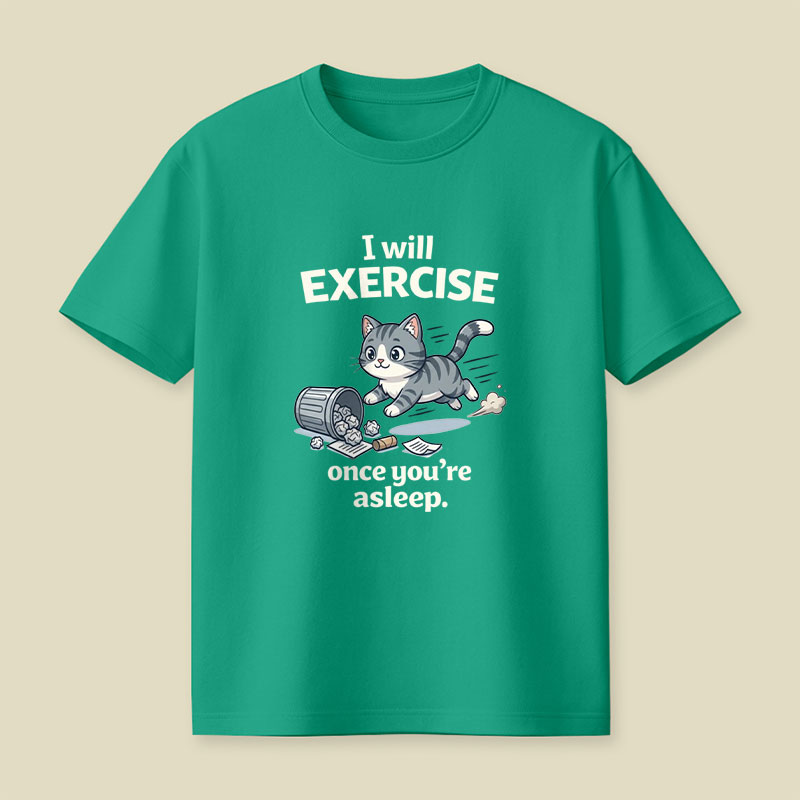 Late Night Exercise Playful T-Shirt