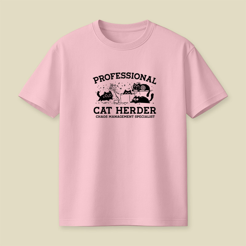 Professional Cat Herder Playful T-Shirt