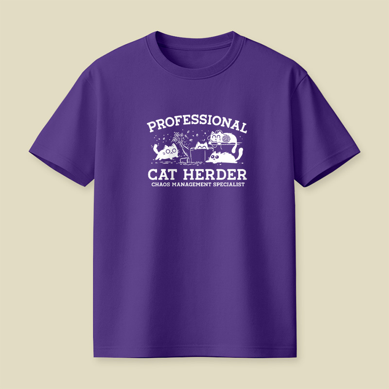 Professional Cat Herder Playful T-Shirt