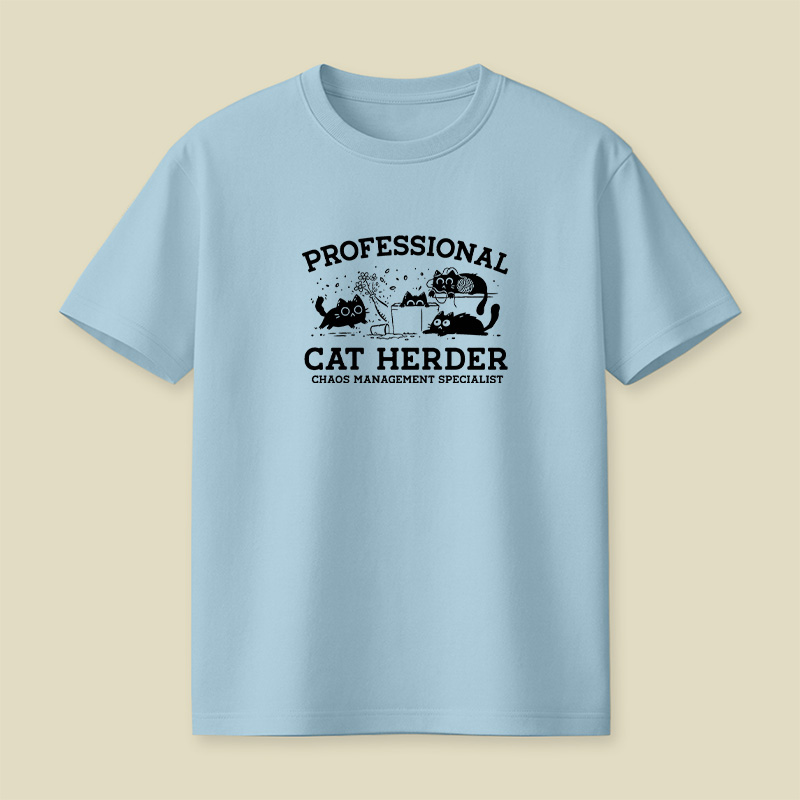 Professional Cat Herder Playful T-Shirt