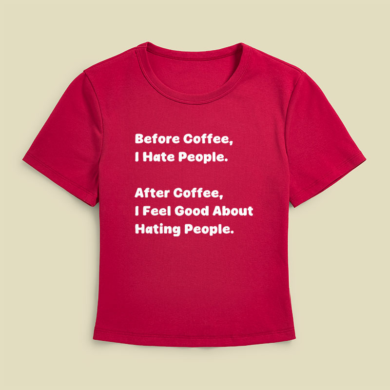 After Coffee Geek Baby Tee