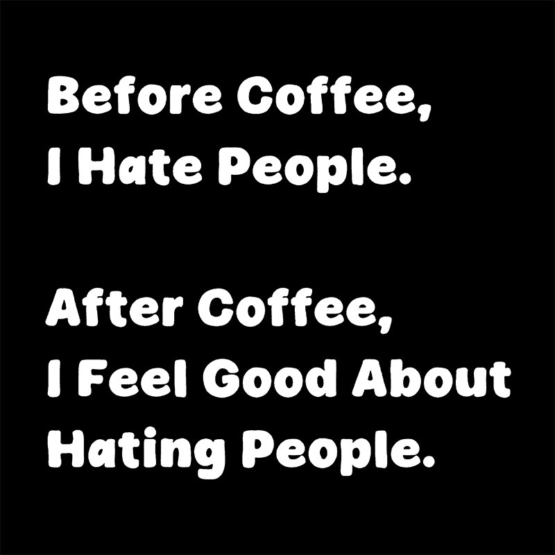 After Coffee Geek Baby Tee