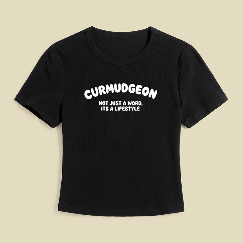 Curmudgeon Geek Baby Tee