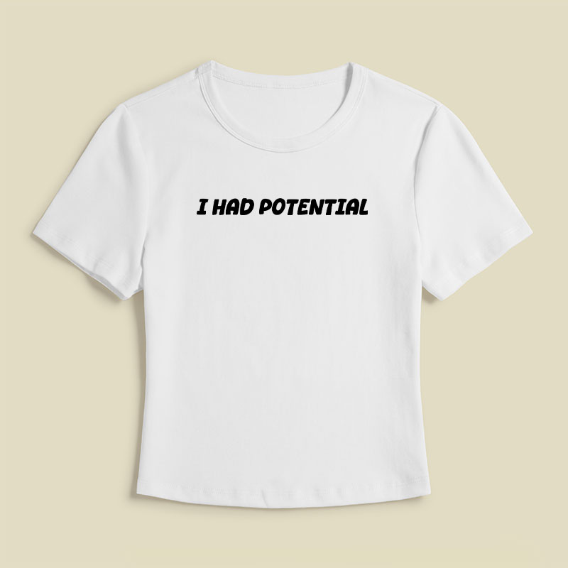 I Had Potential Geek Baby Tee