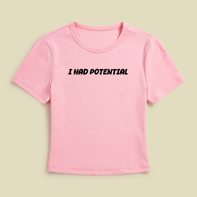 I Had Potential Geek Baby Tee