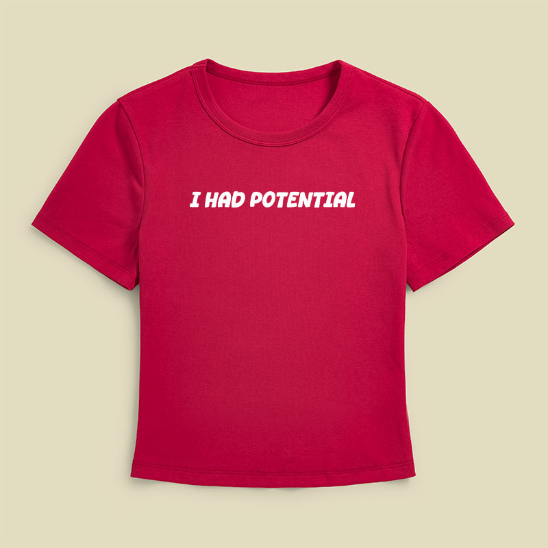 I Had Potential Geek Baby Tee