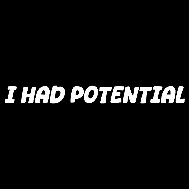 I Had Potential Geek Baby Tee