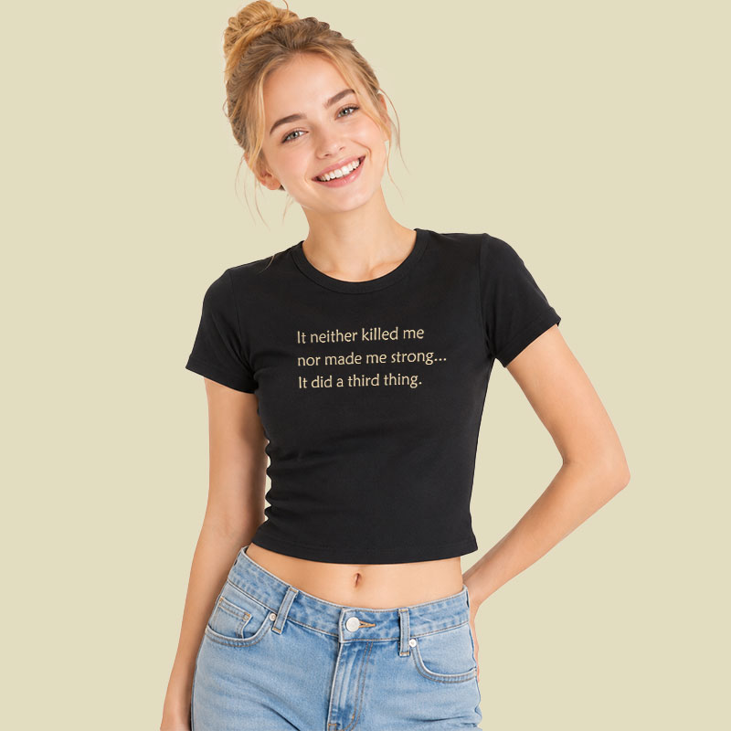 It Did A Third Thing Geek Baby Tee