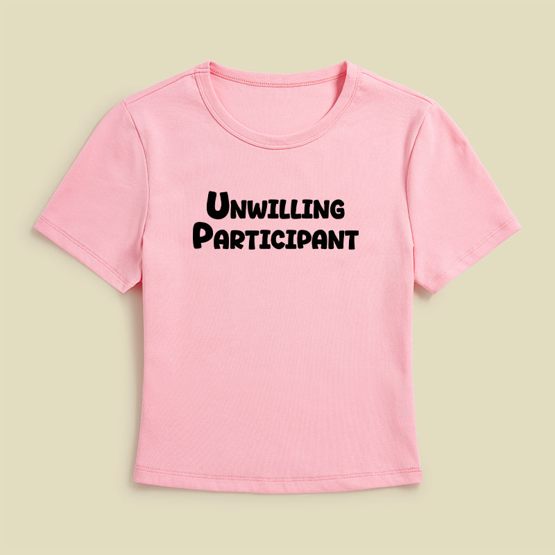 Unwilling Participant Geek Baby Tee