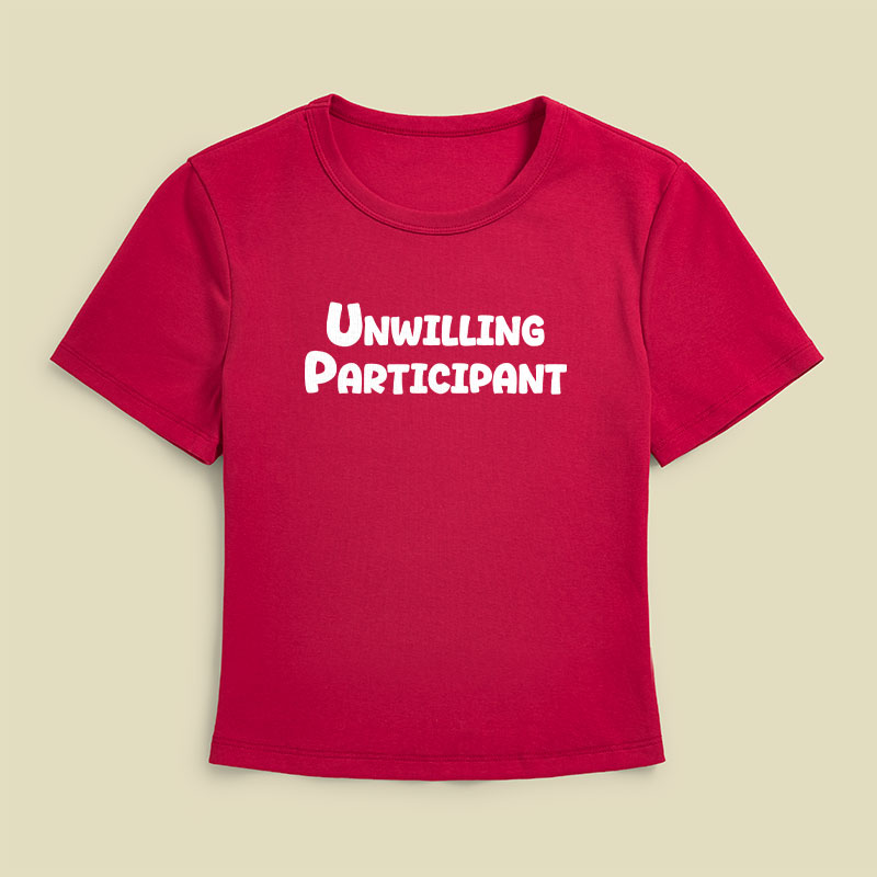Unwilling Participant Geek Baby Tee