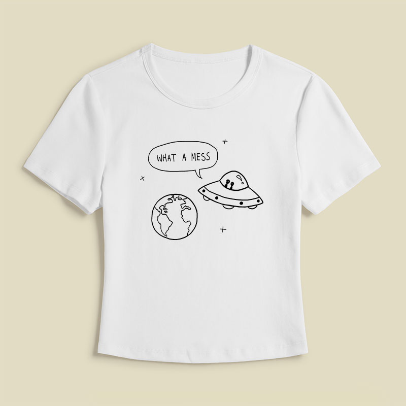 What A Mess Geek Baby Tee