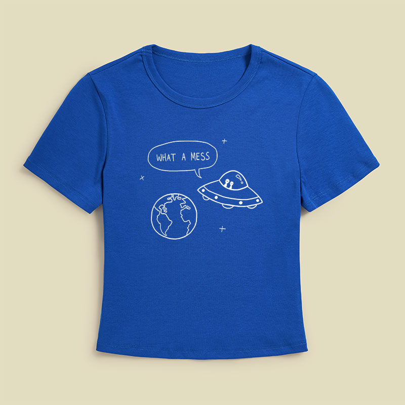 What A Mess Geek Baby Tee