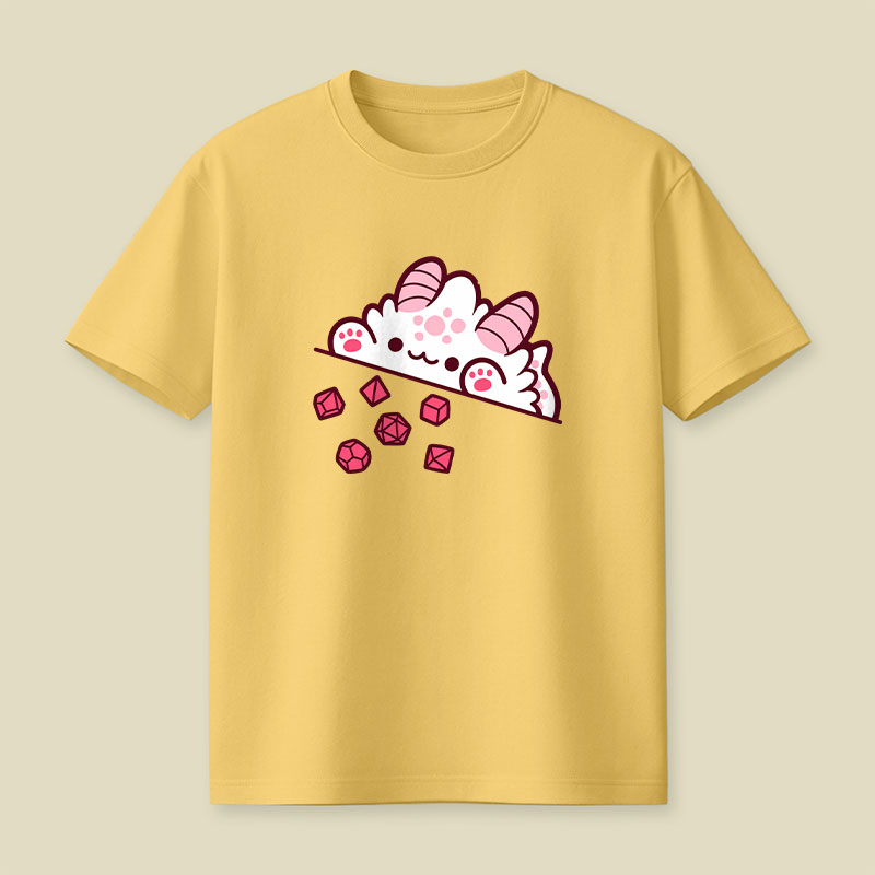Bongo Cat Dice Playful T-Shirt