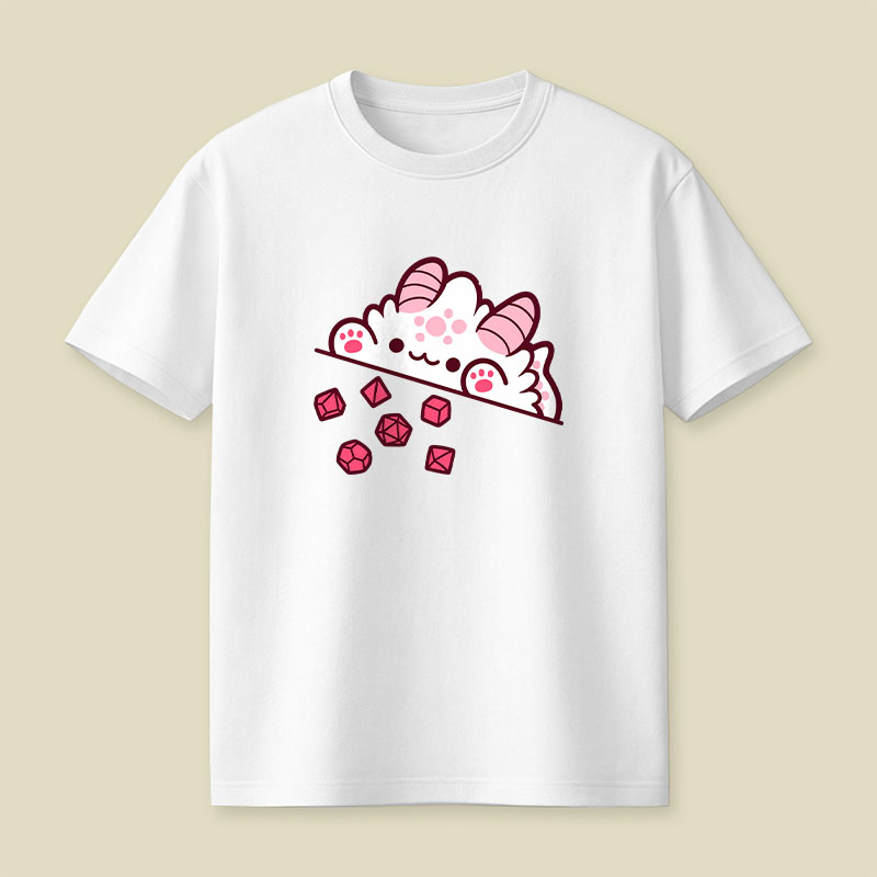 Bongo Cat Dice Playful T-Shirt