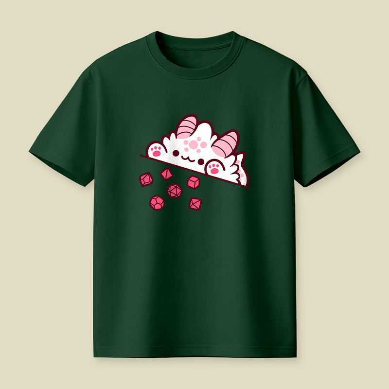 Bongo Cat Dice Playful T-Shirt