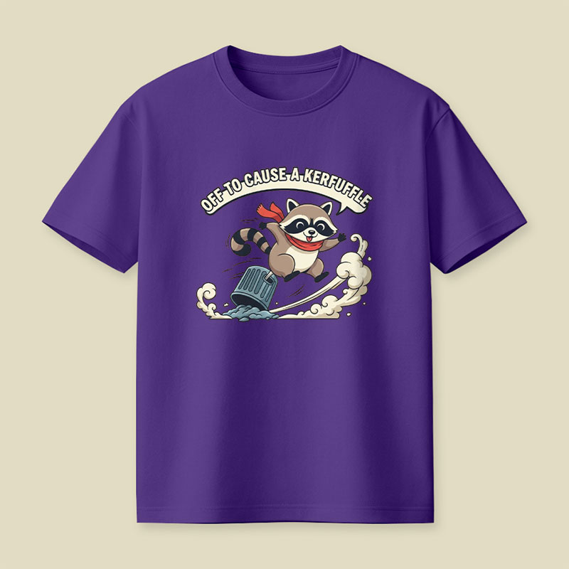 Off To Cause A Kerfuffle Playful T-Shirt