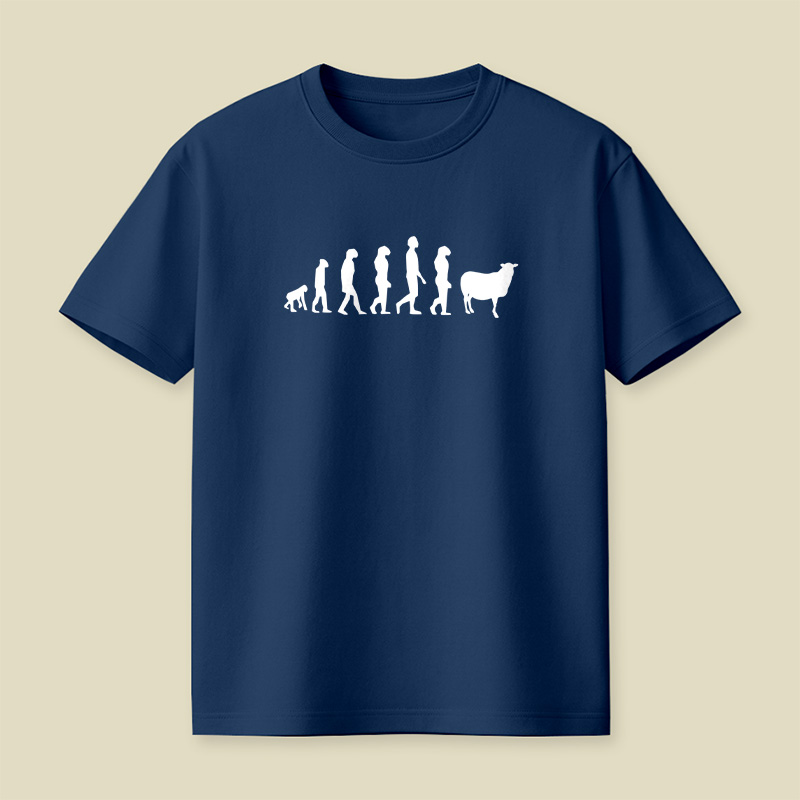Evolution Of Man Monkey Playful T-Shirt