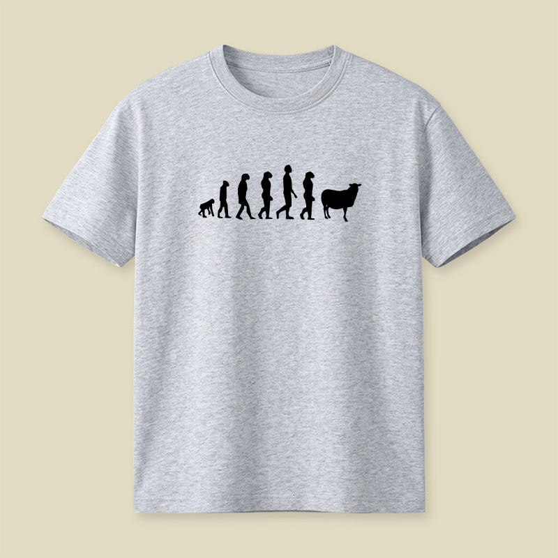 Evolution Of Man Monkey Playful T-Shirt