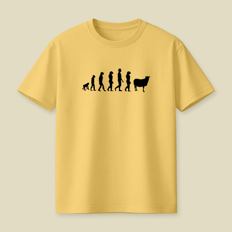 Evolution Of Man Monkey Playful T-Shirt