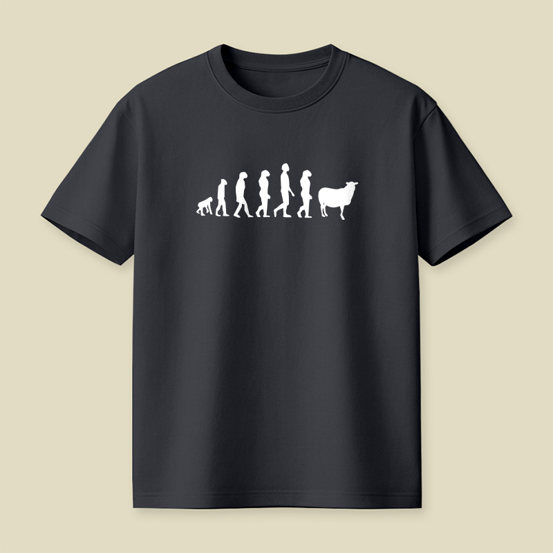 Evolution Of Man Monkey Playful T-Shirt