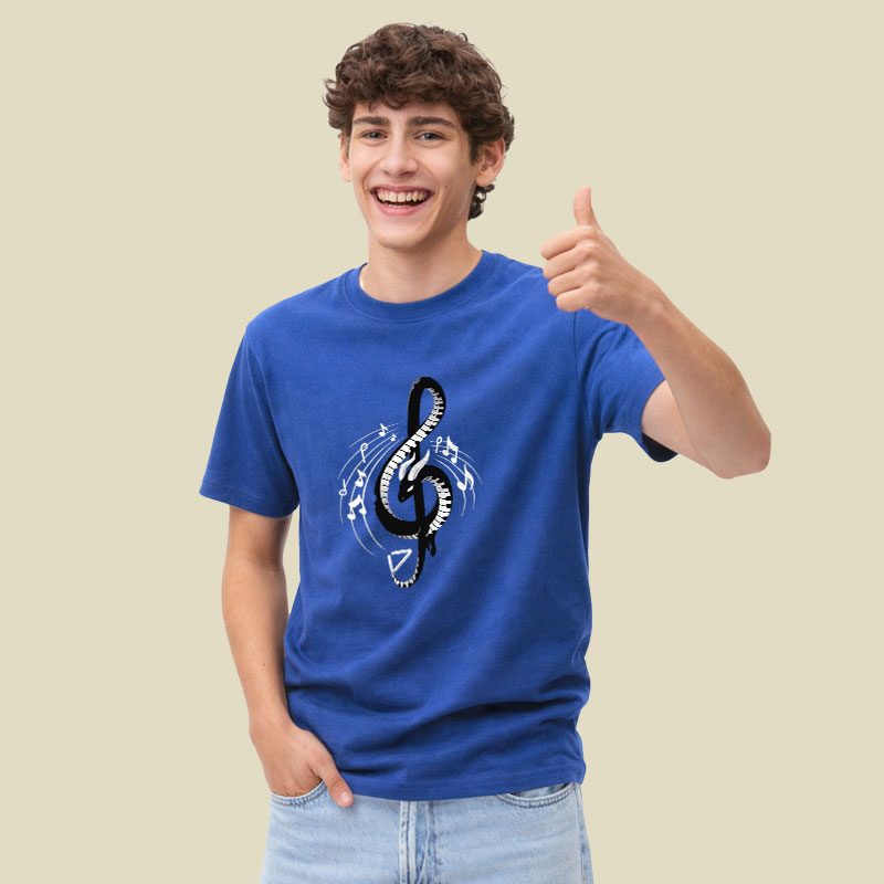 Musical Dragon Playful T-Shirt
