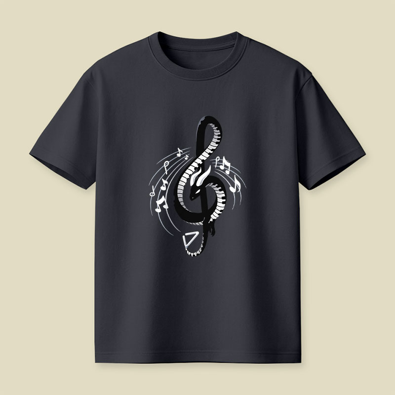 Musical Dragon Playful T-Shirt