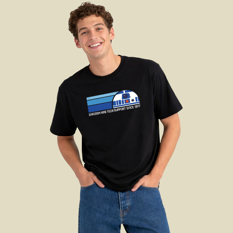 Providing Sarcasm and Tech Support Since 1977 Playful T-Shirt