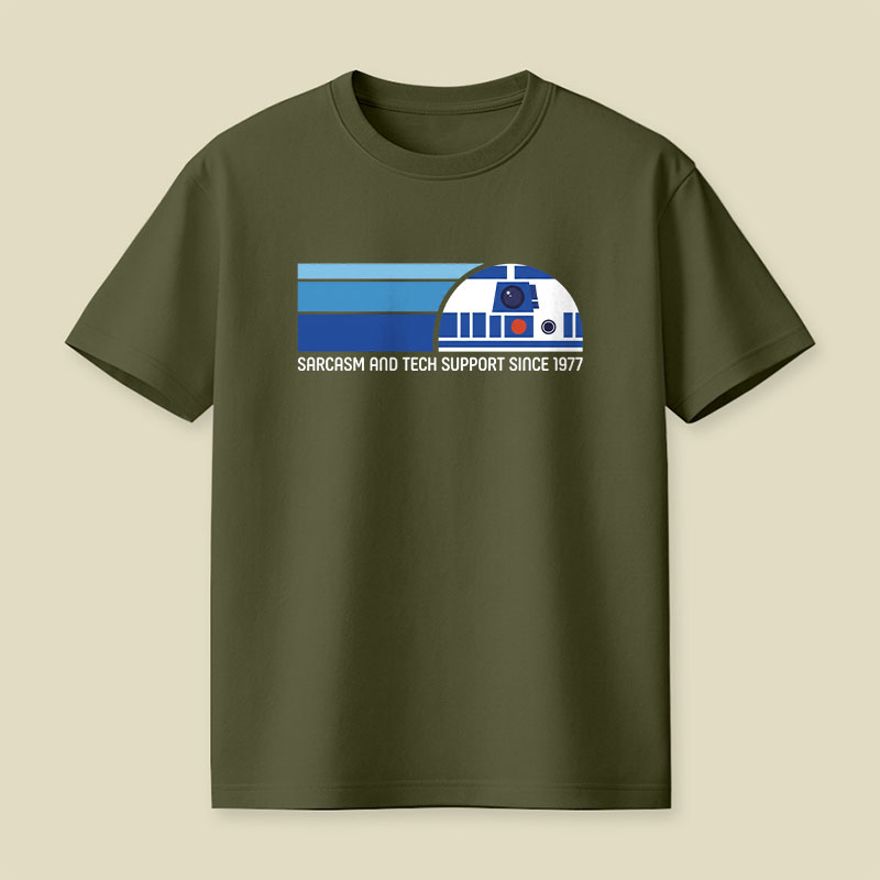Providing Sarcasm and Tech Support Since 1977 Playful T-Shirt
