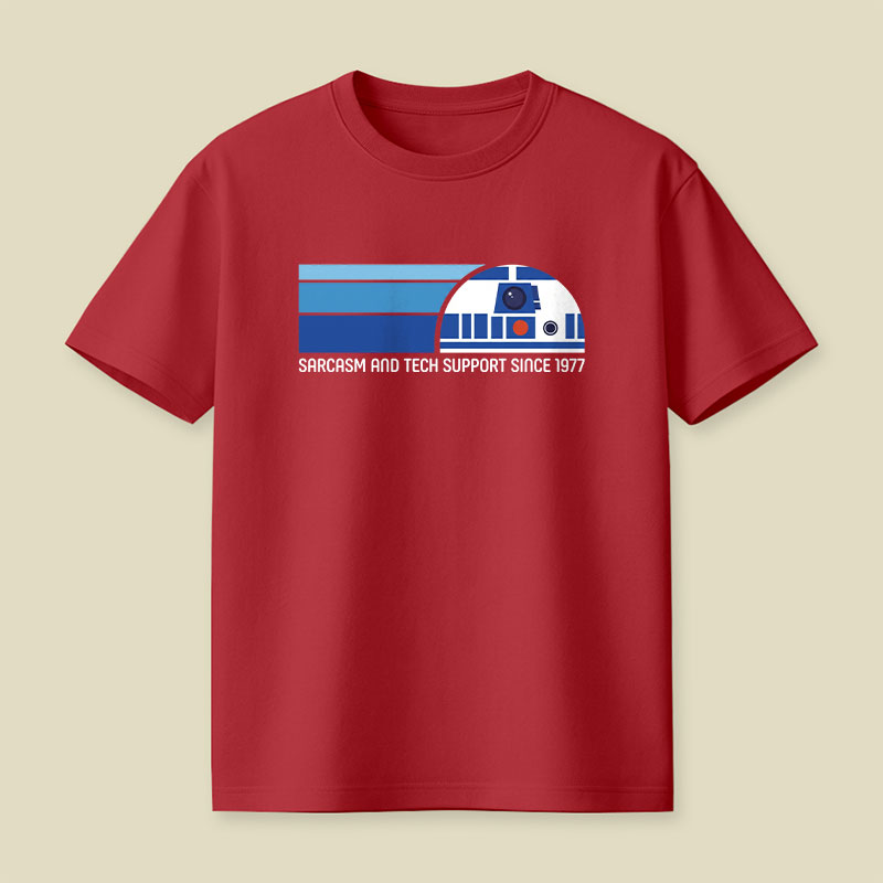 Providing Sarcasm and Tech Support Since 1977 Playful T-Shirt