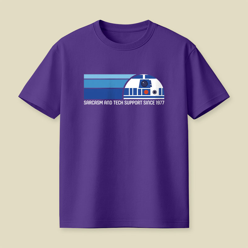 Providing Sarcasm and Tech Support Since 1977 Playful T-Shirt