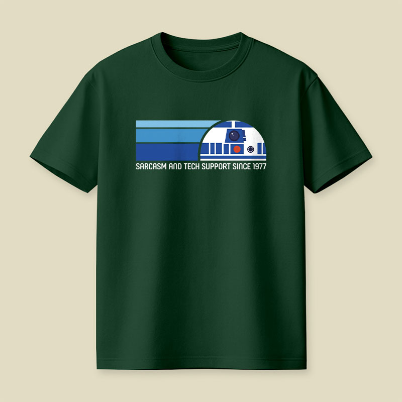 Providing Sarcasm and Tech Support Since 1977 Playful T-Shirt