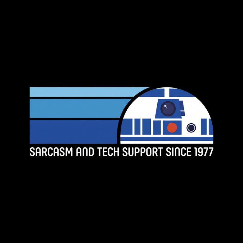 Providing Sarcasm and Tech Support Since 1977 Playful T-Shirt
